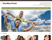 Tablet Screenshot of jamaicaqueensdentist.com